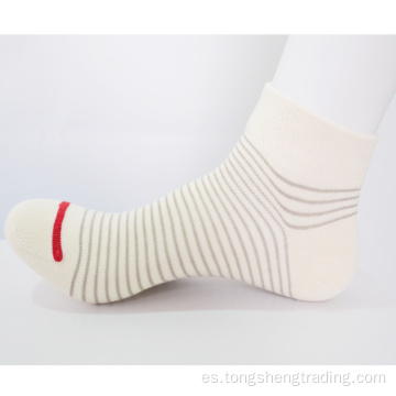 Calcetines de tobillo tridimensionales de algodón para hombres deportes